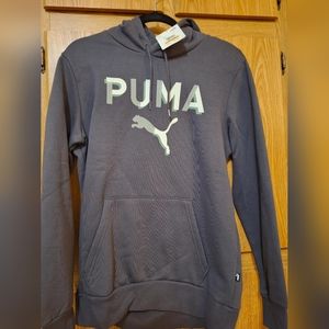 Puma Men's S Grey Hoodie